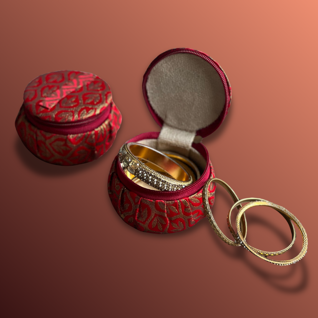 Fabric Jewelry Box