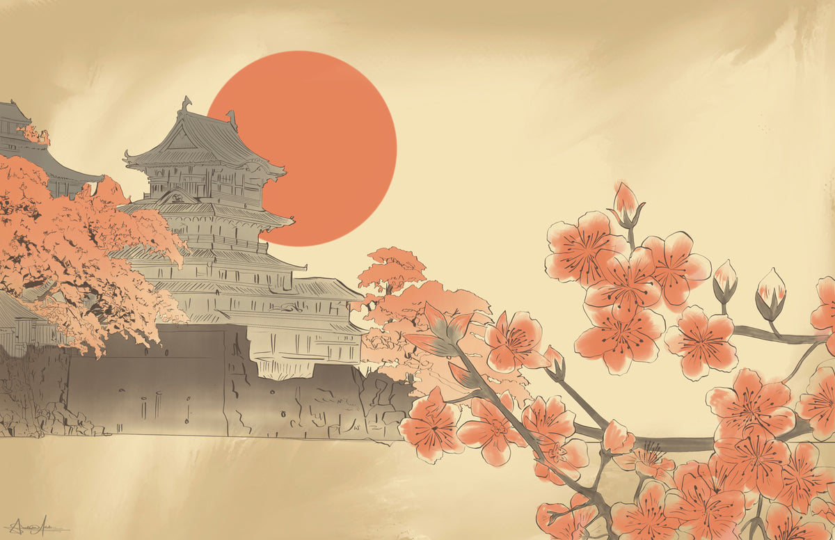 Blossoms of the East Print